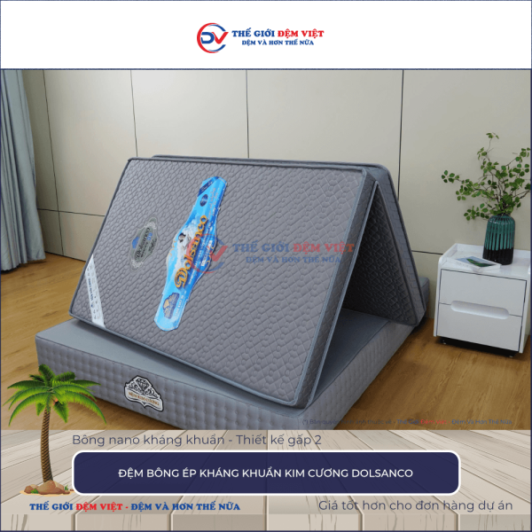 Đệm bông ép Kim Cương Dolsanco